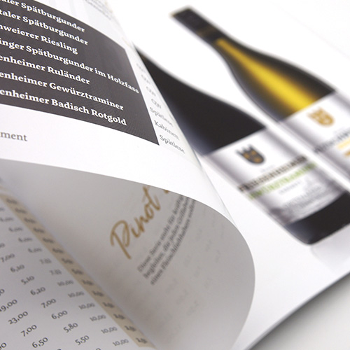 Ortenauer Weinkellerei Corporate Design Broschüre