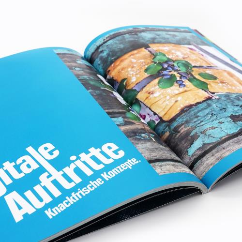 Marketingkatalog mit Aktions- und Leistungsübersicht für EDEKA Südwest 