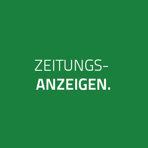 Zeitungsanzeigen ICT Werbeagentur Offenburg